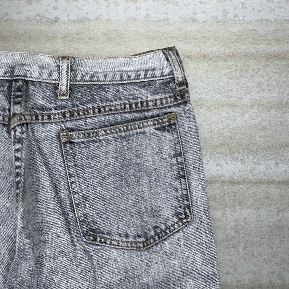 Vintage 90s Bristol Blues Jeans 34x30 Relaxed Fit Light Grey Wash Denim - Picture 3 of 4
